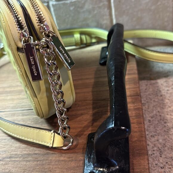 Kate Spade New York Frosty Lime Natalia
Quilted Leather Crossbody Bag - Picture 13 of 14